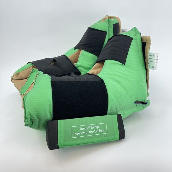 Set of 2 EHOB TruVue Lite Heel Protector Boots with 2 Wedges - Picture 3 of 7